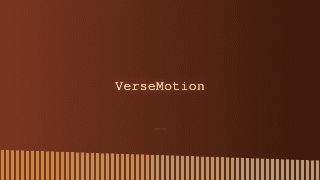 8mm lyric video template preview
