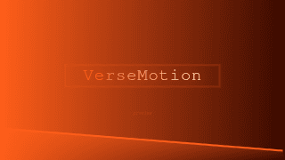 Heatwave lyric video template preview
